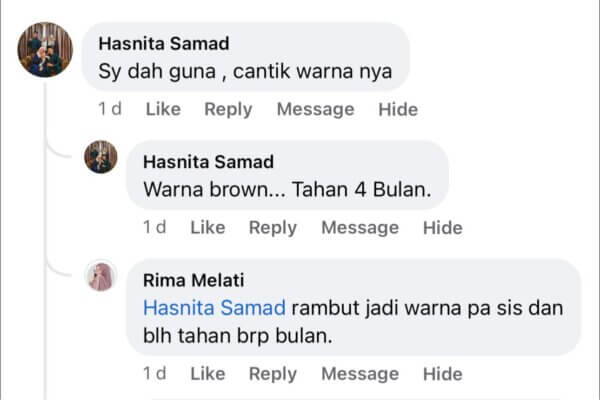 INAI RAMBUT BROWN (PERANG) 250G DAN INAI CELUP ASLI 100G - Image 2