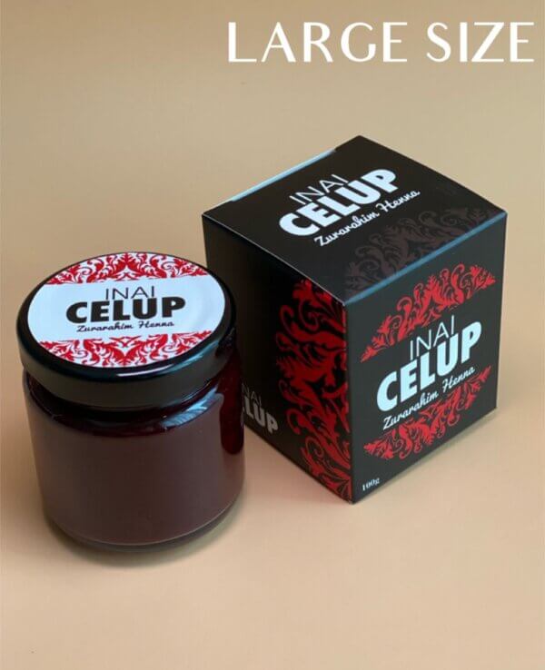 COMBO CELUP LARGE + LUKIS 2 MAROON - Image 2