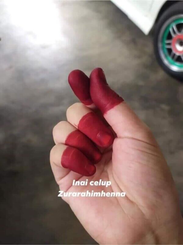 COMBO CELUP LARGE + LUKIS 2 MAROON - Image 3